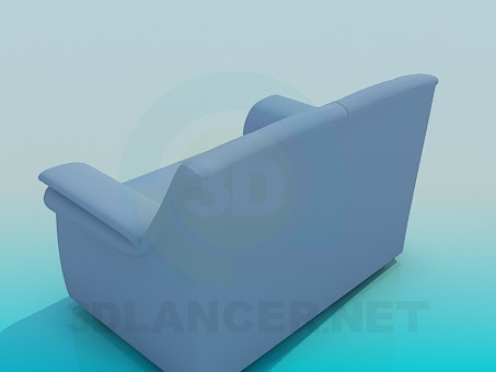modelo 3D Sofá - escuchar modelo 3D Sofá - escuchar