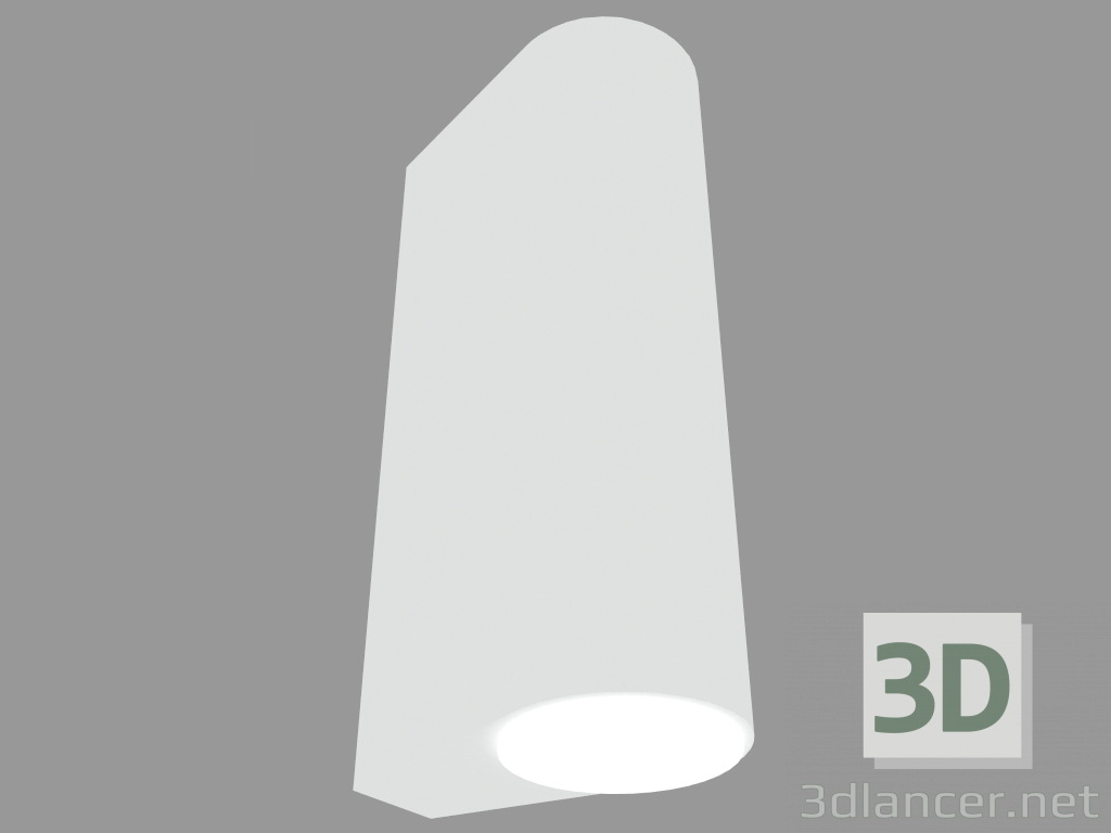 Modelo 3d Luminária de parede MEGASMOOTH SINGLE EMISSION (S2920W) - preview