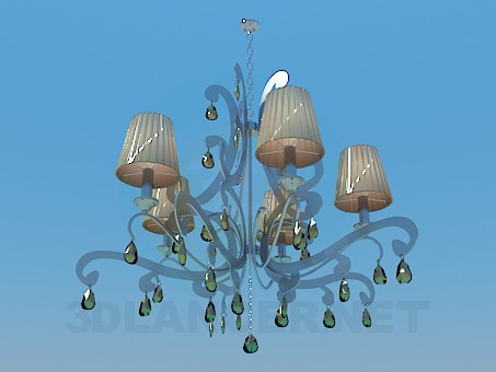 modelo 3D Araña de luces - escuchar modelo 3D Araña de luces - escuchar
