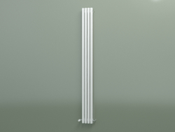 Vertical radiator RETTA (4 sections 2000 mm 60x30, white matt)