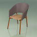 3D modeli Rahat koltuk 022 (Metal Rust, Kahverengi) - önizleme