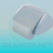 modello 3D Porta carta igienica - anteprima