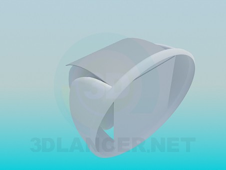 modelo 3D Sostenedor de papel higiénico - escuchar modelo 3D Sostenedor de papel higiénico - escuchar