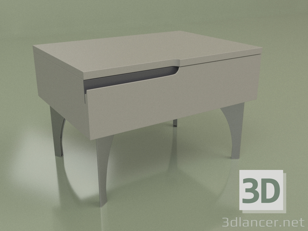 modèle 3D Table de nuit GL 200 (gris) - preview