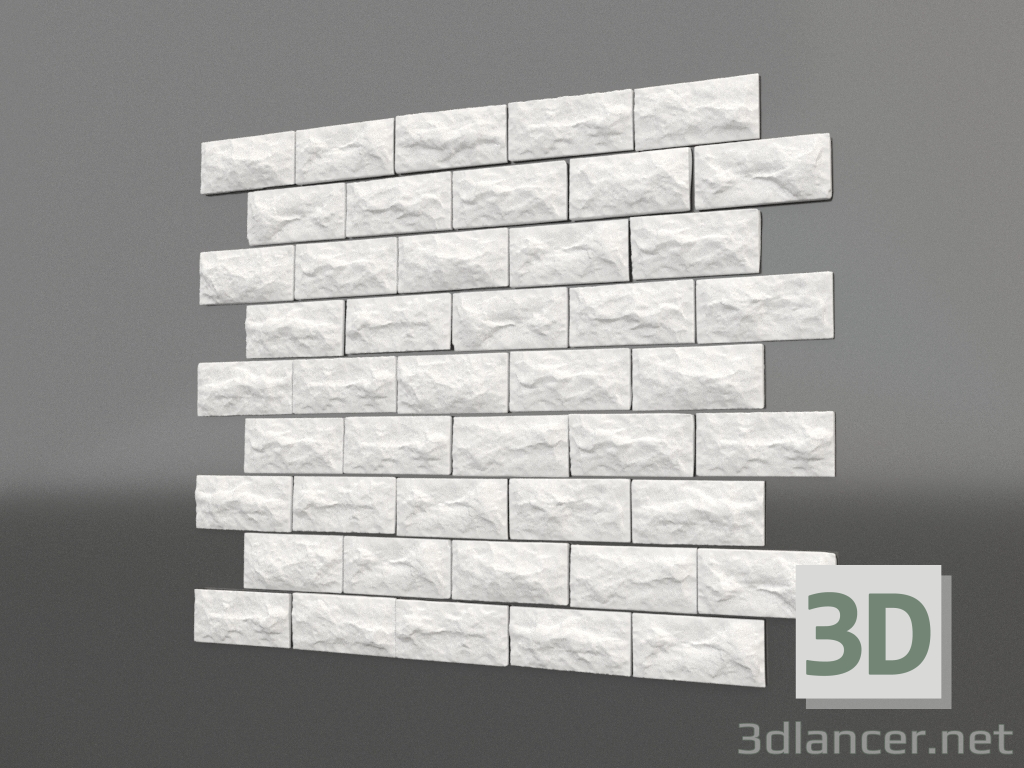 3D modeli 3 boyutlu panel E-04 - önizleme