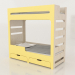 3d model Bunk bed MODE HL (UCDHL1) - preview