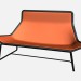 3D modeli Koltuk 2 Kişilik 2 koltuklu koltuk 65500 65551 - önizleme