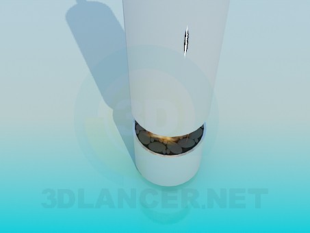 modelo 3D Chimenea - escuchar modelo 3D Chimenea - escuchar
