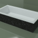 3D modeli Tezgah üstü lavabo (01R141101, Nero Assoluto M03, L 72, P 36, H 16 cm) - önizleme
