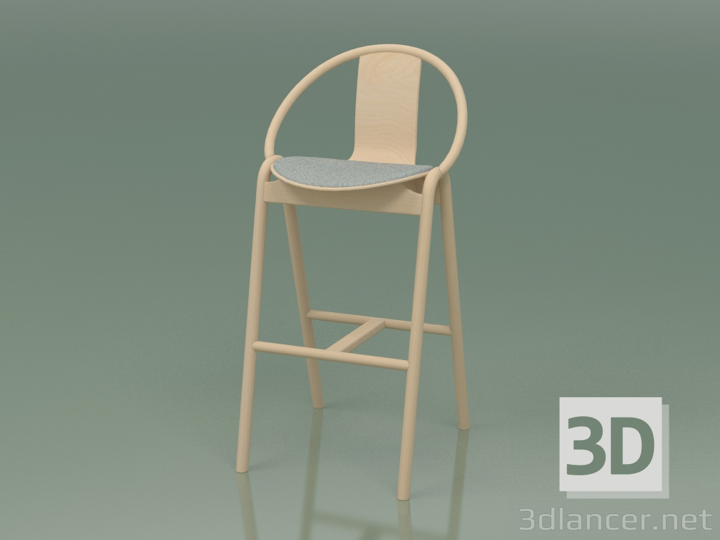 modèle 3D Chaise de bar Again (313-006) - preview