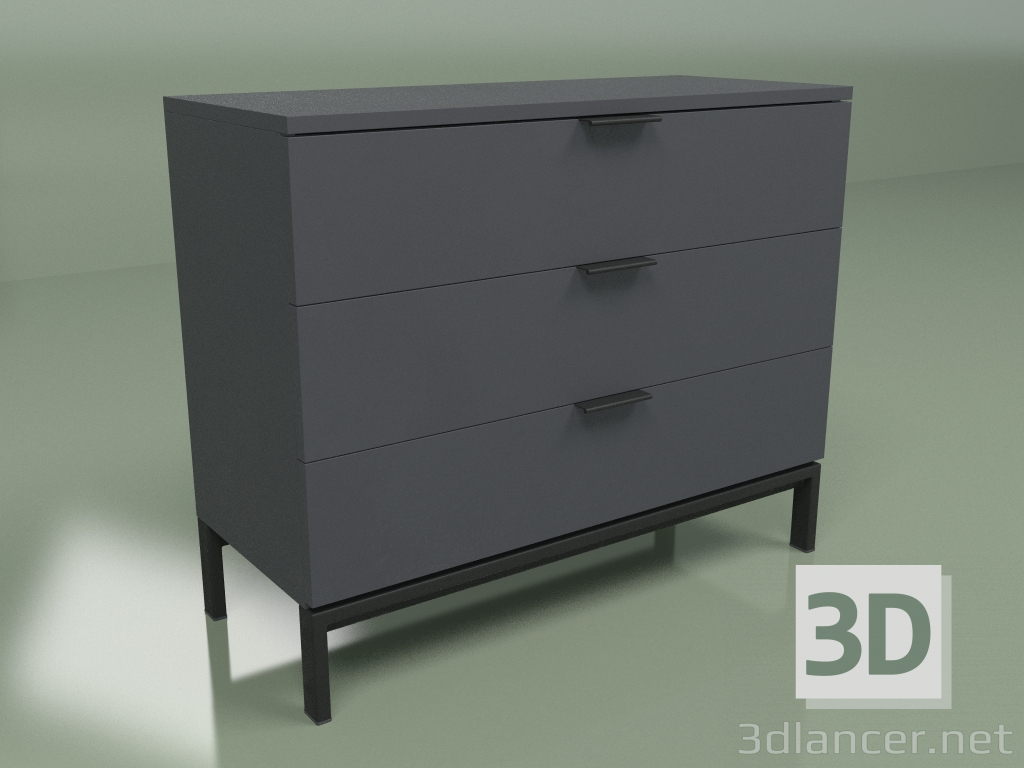 3d model Chest of drawers Harma - preview