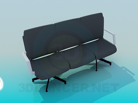 modelo 3D Sofá - escuchar modelo 3D Sofá - escuchar