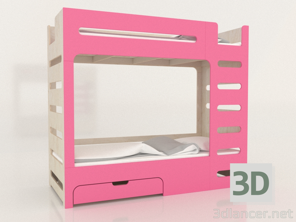 modèle 3D Lit superposé MOVE ER (UFMER2) - preview