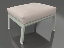 Pouf for rest (Cement gray)