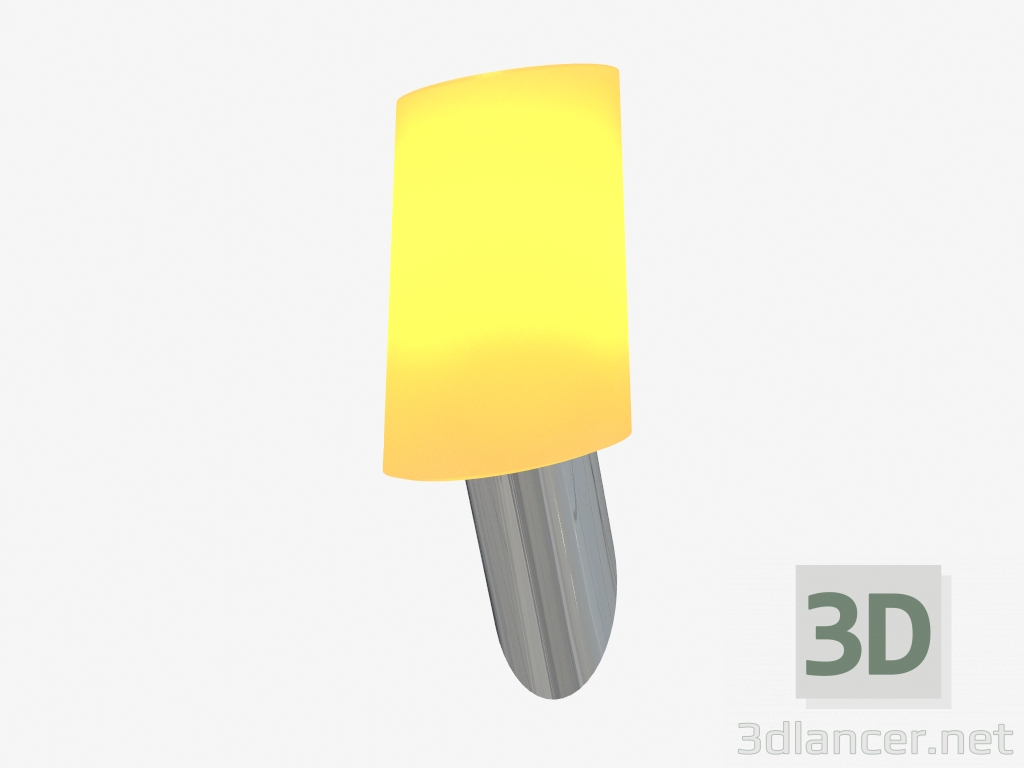 3D modeli Aplik Muro (808610) turuncu - önizleme