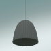 3d model Pendant lamp (Bell 95, Lacquered Gray) - preview