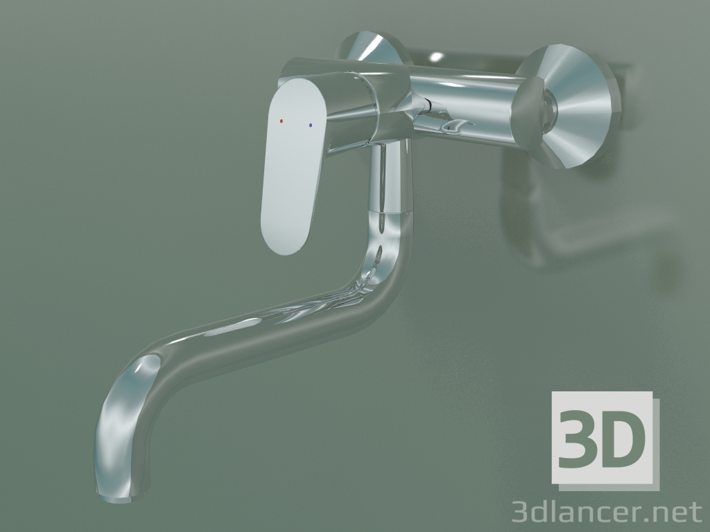 modèle 3D Mélangeur de cuisine à levier unique (31825000) - preview