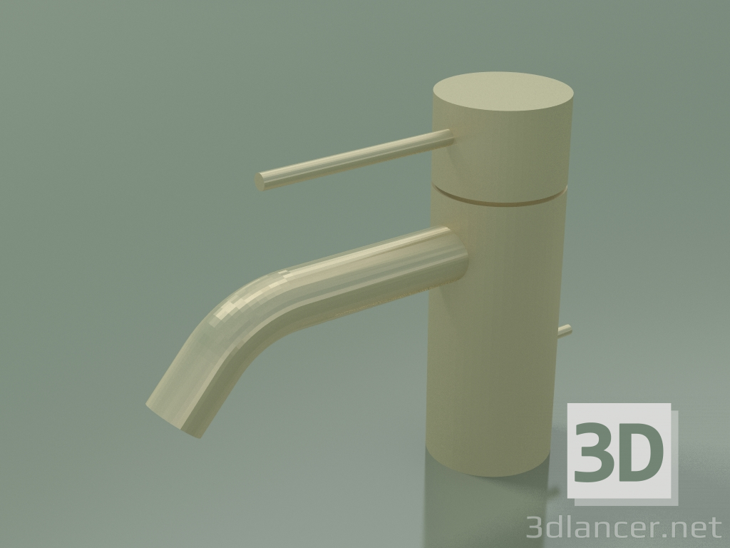 3D Modell Einhebel-Waschtischmischer mit Abfall (33 501 662-280010) - Vorschau