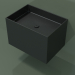 3D modeli Duvara monte lavabo (02UN43301, Deep Nocturne C38, L 72, P 50, H 48 cm) - önizleme