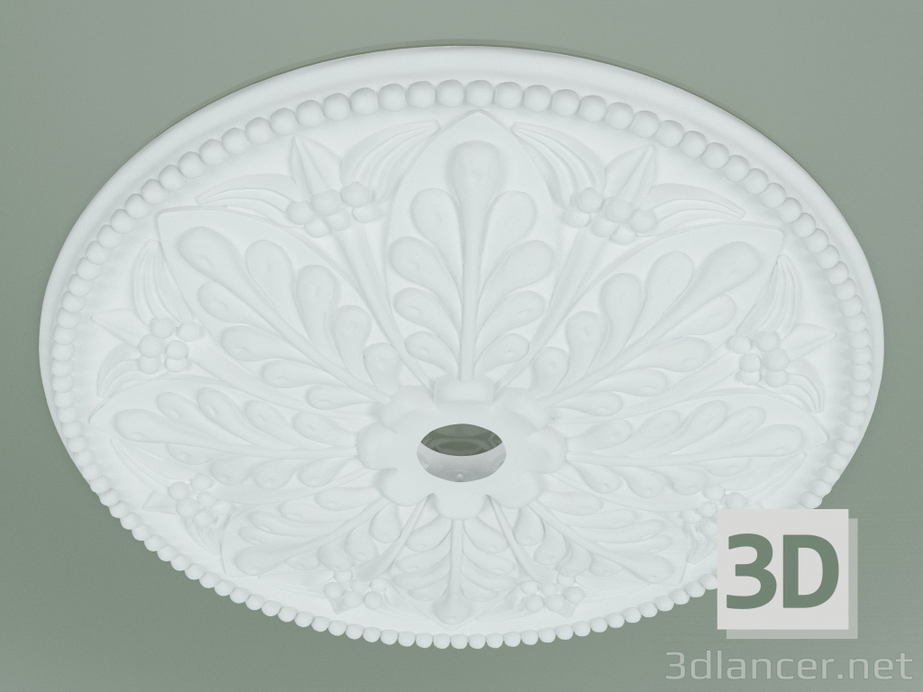 3d model Rosette with ornament RW033 - preview