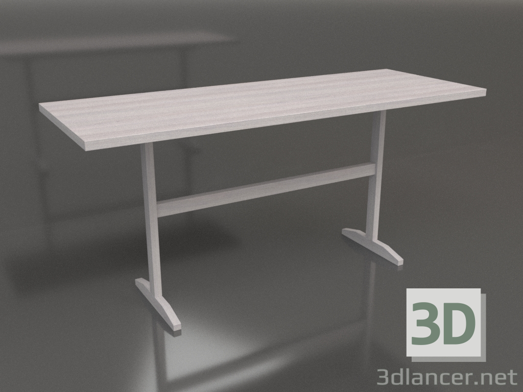 Modelo 3d Mesa de trabalho RT 12 (1600x600x750, madeira clara) - preview