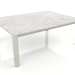 modello 3D Tavolino 70×94 (Grigio cemento, DEKTON Kreta) - anteprima