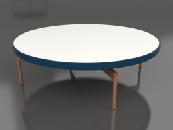 Round coffee table Ø120 (Grey blue, DEKTON Zenith)