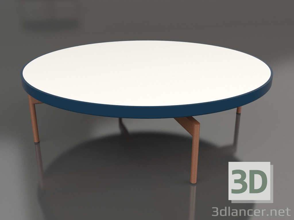 3d model Round coffee table Ø120 (Grey blue, DEKTON Zenith) - preview