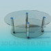 modèle 3D Table en verre - preview