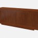 3d model Horizontal wood chest Art Deco Ernani - preview