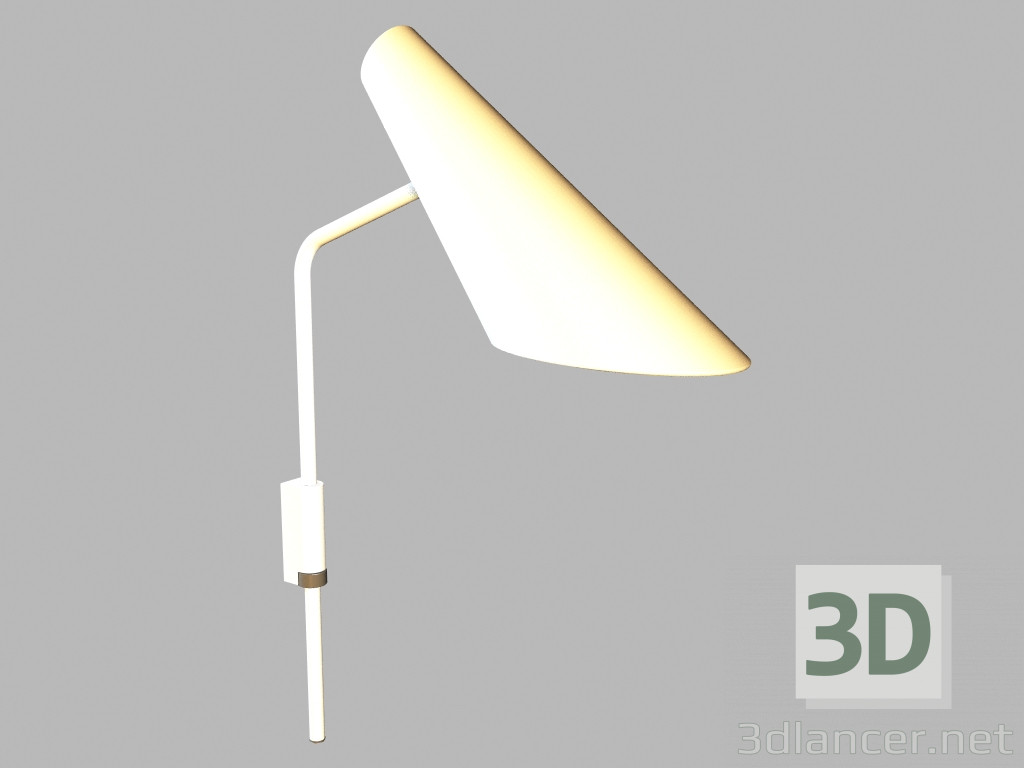 modèle 3D Lampe murale 0725 - preview