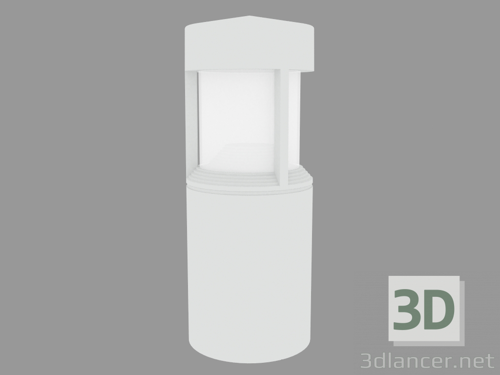 modello 3D Colonna lampada MINICOLUMN (S4140W) - anteprima
