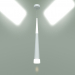 Modelo 3d Lâmpada LED pendente DLR038 (branco mate) - preview