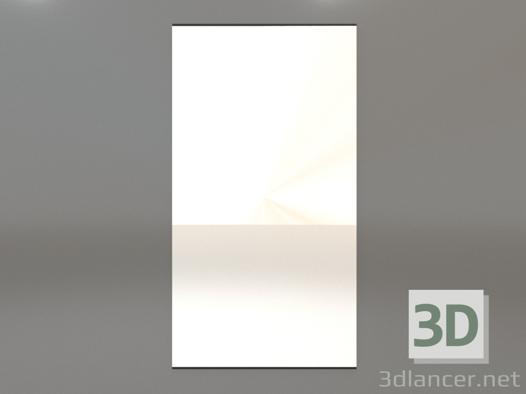 modello 3D Specchio ZL 01 (800х1500, legno nero) - anteprima