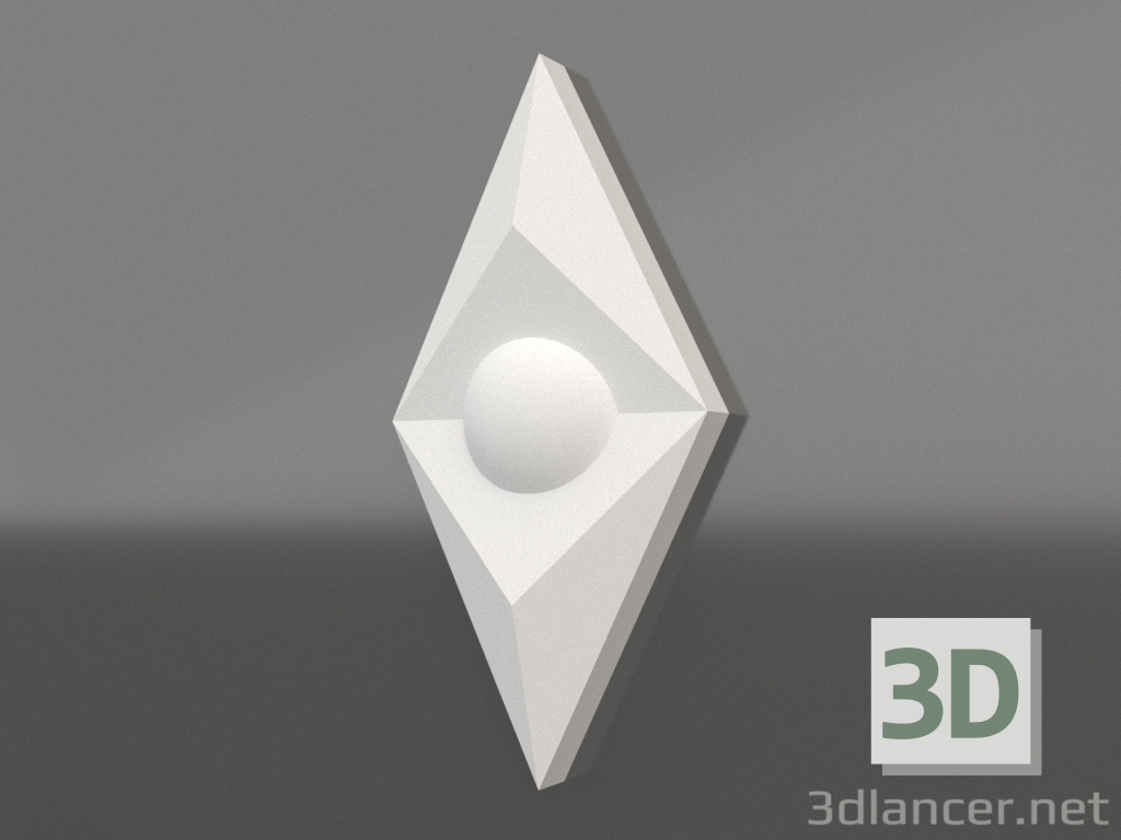 modèle 3D Panneau Uloo 3d - preview