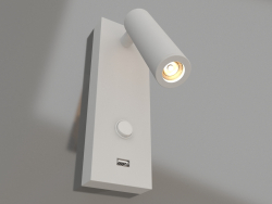 Lámpara SP-BED-CHARGE-S60x125-3W Warm3000 (WH, 20 grados, 230V)