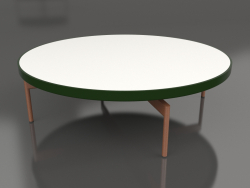 गोल कॉफी टेबल Ø120 (बॉटल ग्रीन, डेकटन जेनिथ)