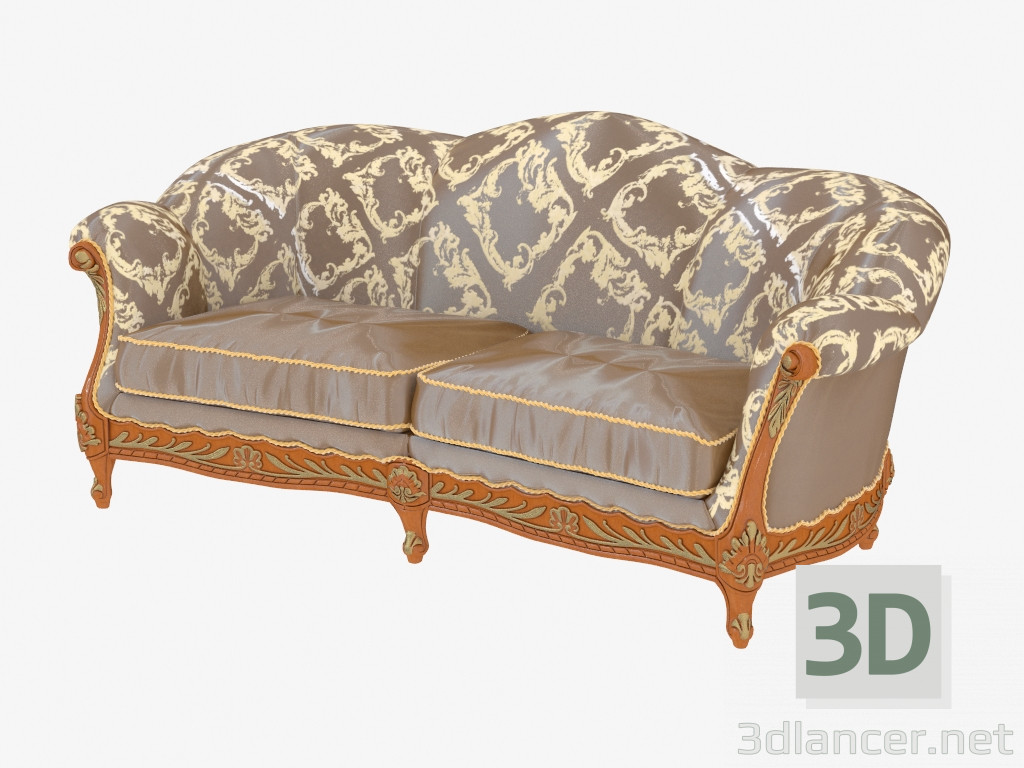 3d model Classic sofas (13418) - preview