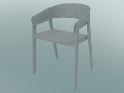 Capa para cadeira (madeira cinza)