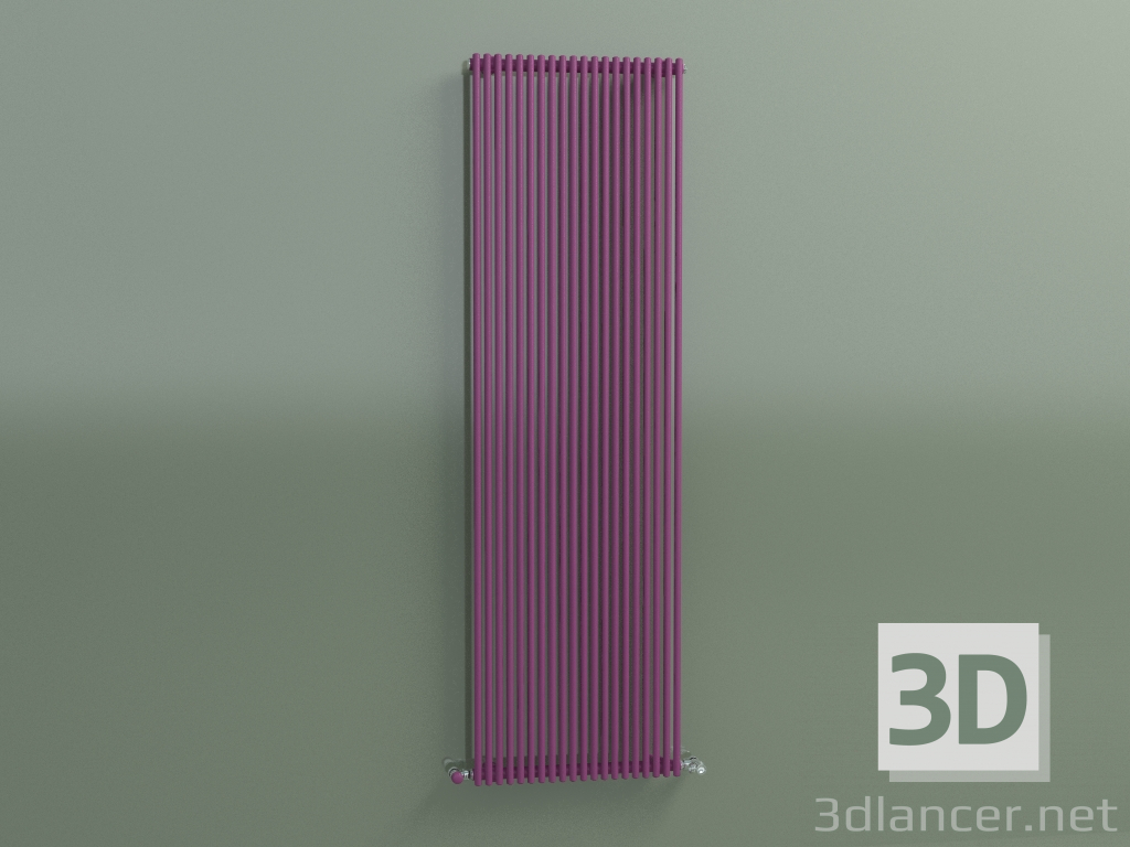 modèle 3D Radiateur vertical ARPA 18 (1820x541, violet transport RAL 4006) - preview