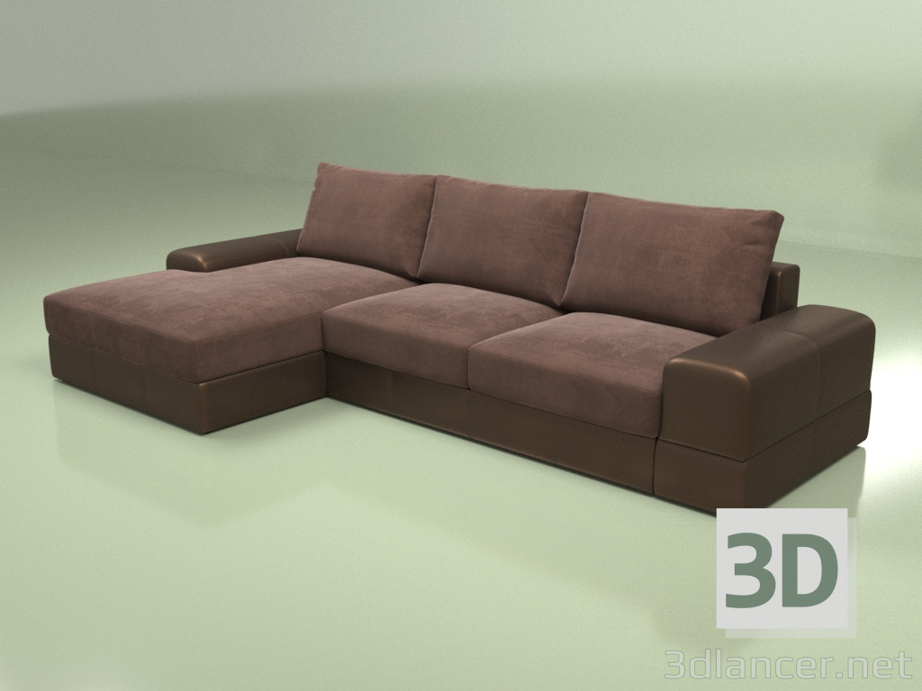 3D modeli kanepe caro - önizleme