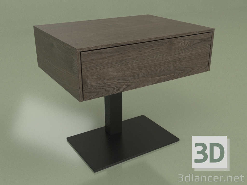 modèle 3D Table de chevet CN 250 (Moka) - preview