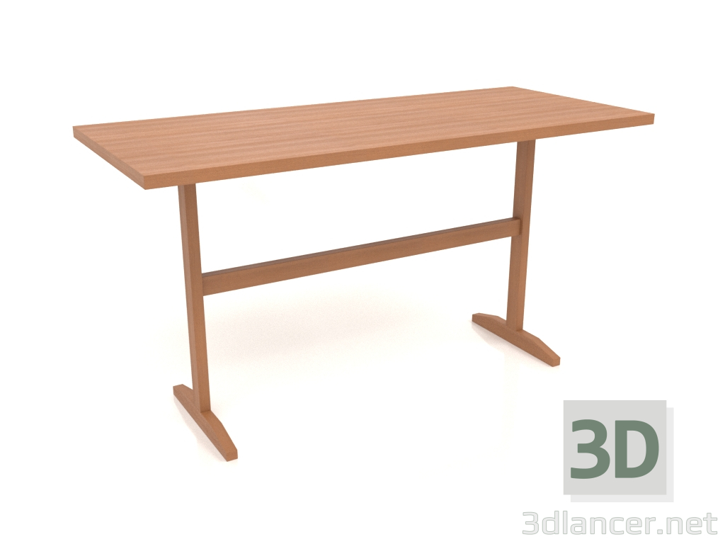 Modelo 3d Mesa de trabalho RT 12 (1400x600x750, madeira vermelha) - preview