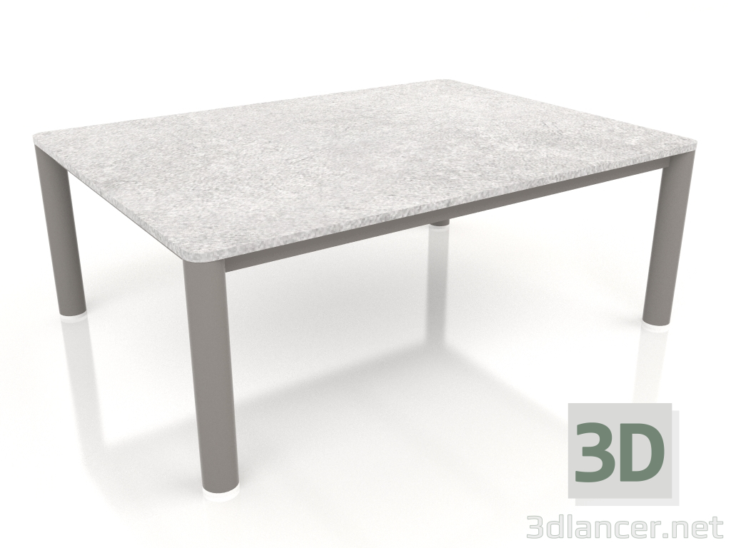 modello 3D Tavolino 70×94 (Grigio quarzo, DEKTON Kreta) - anteprima
