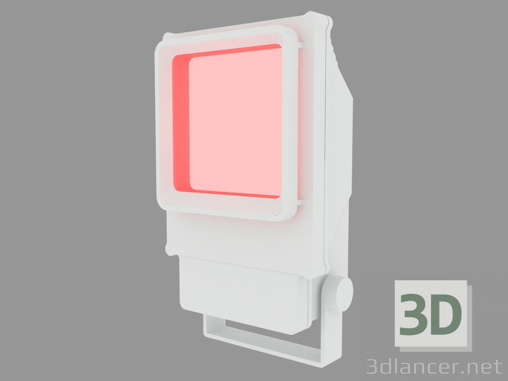 3D Modell Suchscheinwerfer MINITECHNO RECHTECKIG FLUT (S3766 + S3786 70W HIT) - Vorschau