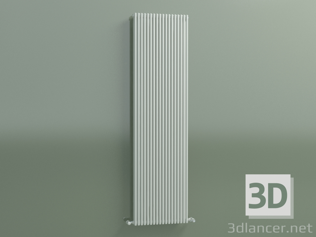 3D Modell Kühler vertikal ARPA 28 (1820x487, weiß RAL 9016) - Vorschau