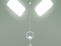 Подвесной светодиодный светильник Oskar 50165-1 LED (белый-серебро)