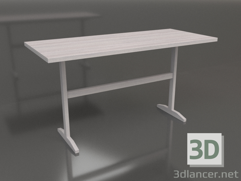 3D modeli Çalışma masası RT 12 (1400x600x750, ahşap soluk) - önizleme