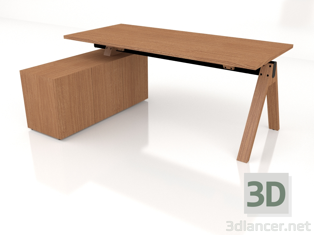 3D modeli Çalışma masası Viga V183L (1800x1300) - önizleme