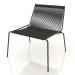 3d model Lounge chair Noel (Black base, Black Flag Halyard) - preview